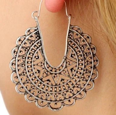 Bohemian Ethnic Earrings | Handmade Statement Jewelry for Women - HalleBeauty